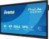 IIYAMA Monitor interaktywny 65 cali TE6515A-B2AG VA,4K,40pkt,550cd,DeepContrast-IR+,     HDMI x2,DP,USB-C, 2 x 20W, OPS Slot x1, 5xUSB, 2xRJ45,8-Array,EDLA,